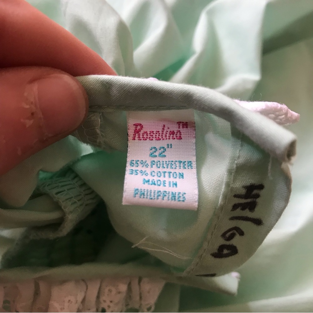 Vintage Rosalina Smocked Dress Size 22” - Picture 8 of 11